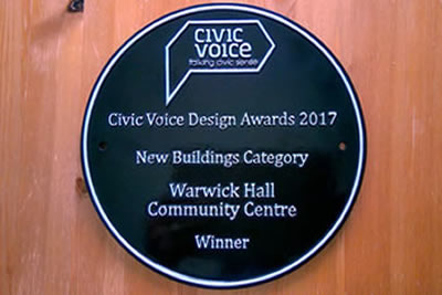 Winner - Civic Voice Design Awards 2017